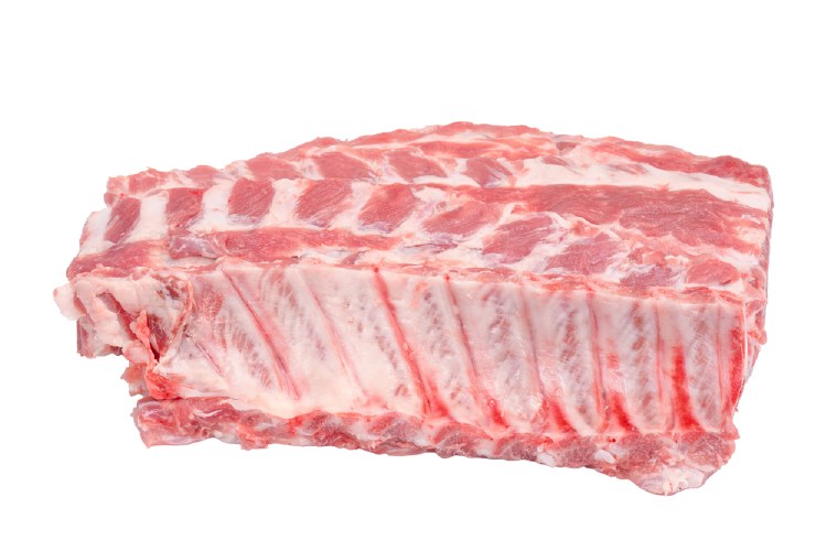 Certified Organic Pork Spare Ribs 1kg