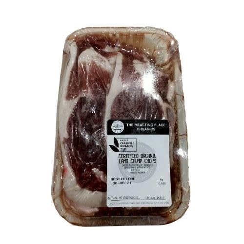 Certified Organic Lamb Chump Chops 500g