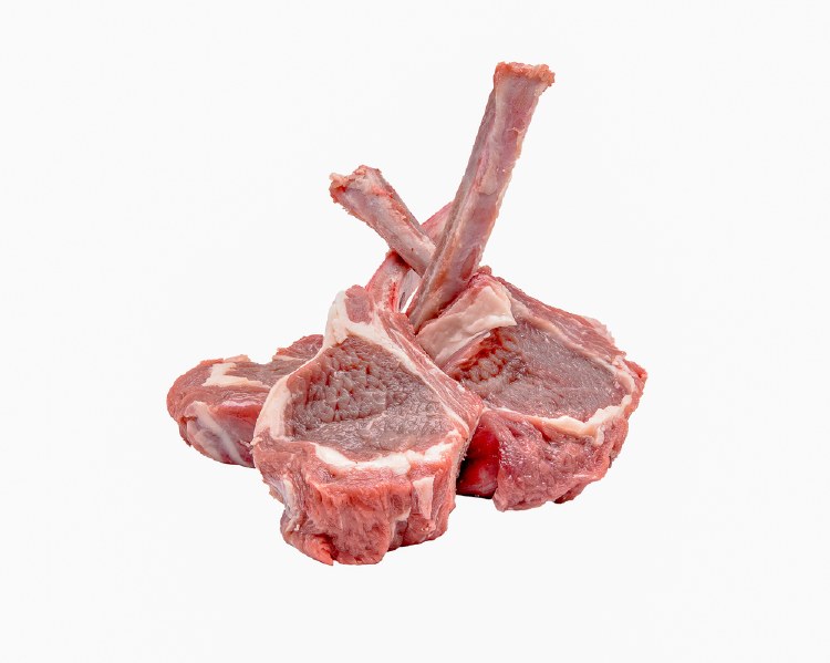 Certified Organic Lamb Cutlets 500g