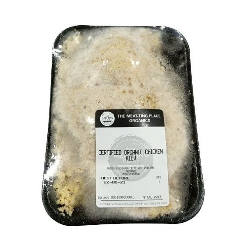Certified Organic Chicken Kiev Each