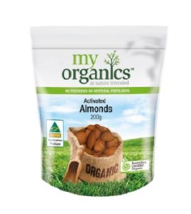 Almonds Activated 200G My Organics