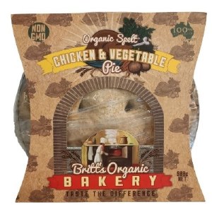 Pie Chicken & Vegetable Large 900g