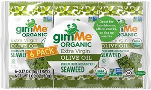 Roasted Seaweed Snacks Olive Oil - 6 Pack