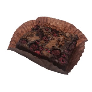 Raspberry Brownie