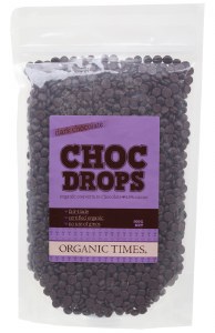 Choc Drops Dark Chocolate Couvertre Drops 500g