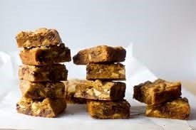 Gluten Free Organic Blondie Lime & Cranberry White Chocolate Brownie Slice 250G Retail (Bagged)