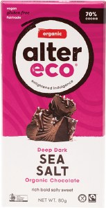 Chocolate (Organic) Dark Sea Salt 80g