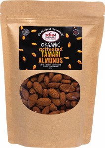 Activated Organic Tamari Almonds  300g