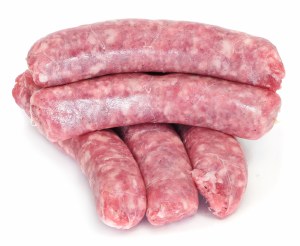 Certified Organic Beef Thick 500G  Sausage