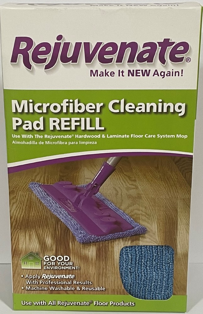 Microfiber Mop Pads Refill, Reusable Machine Washable Adhesive