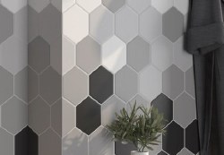 BLOCK - GRIS HEXAGON MATTE BLOCK - GRIS HEXAGON MATTE