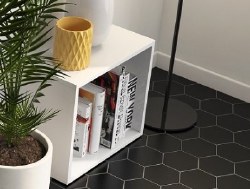 BLOCK - NEGRO HEXAGON MATTE BLOCK - NEGRO HEXAGON MATTE