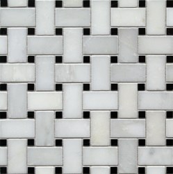 GREECIAN WHITE BASKET WEAVE