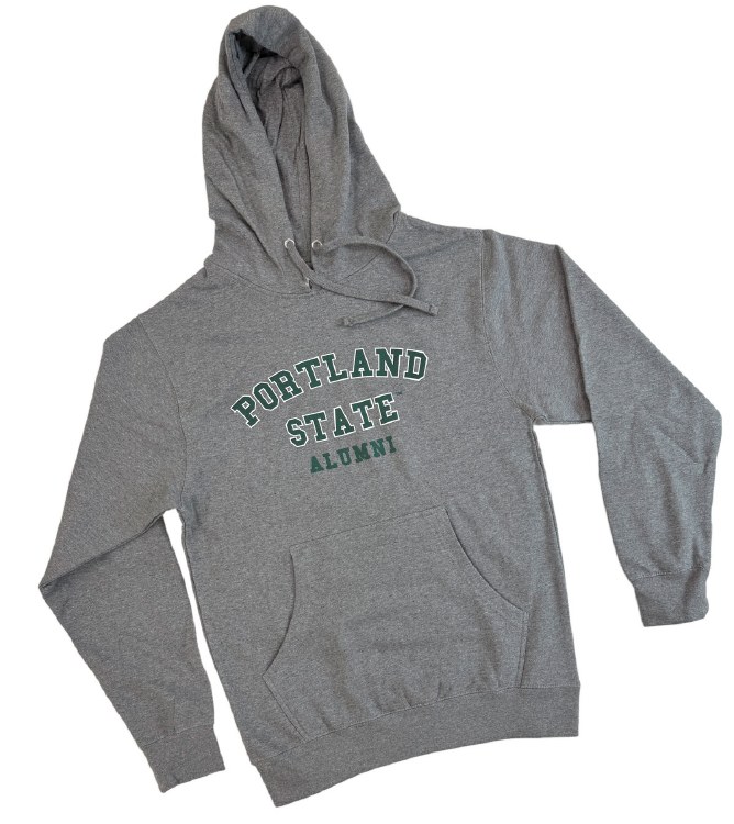 Alumni Hoodie Gunmetal Small