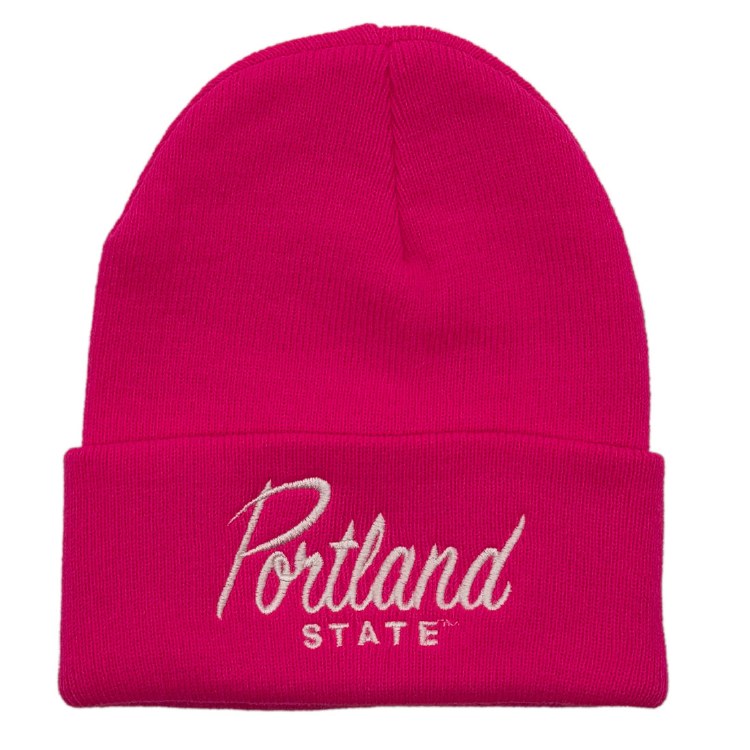 PSU Beanie Neon Pink