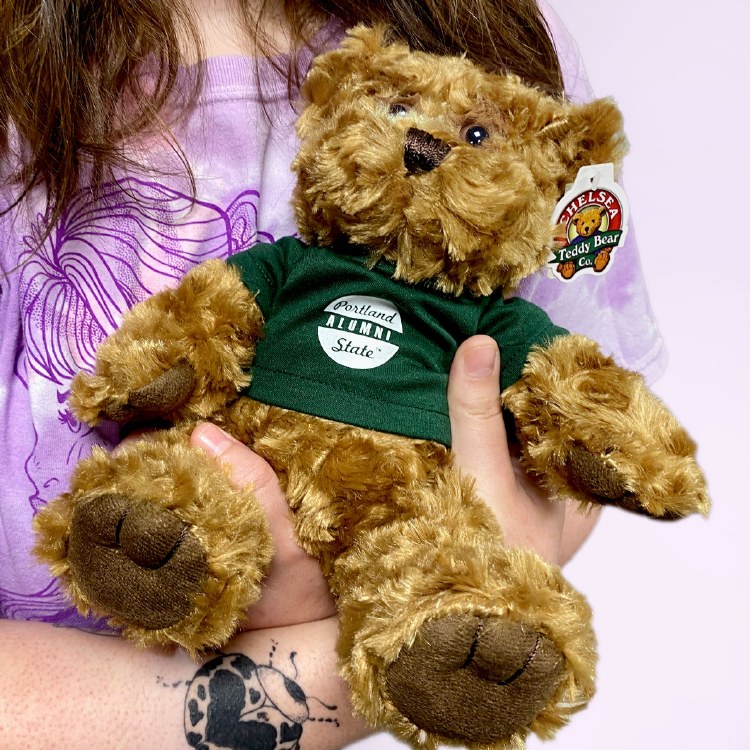 Brown Bear with Alumni T-shirt