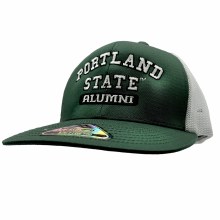 Alumni Trucker Green & White