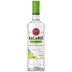 Bacardi Rum Lime 750 Ml