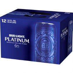 Bud Light Platinum 12 Pk Cans