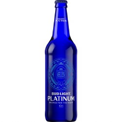 Bud Light Platinum 16z Alum