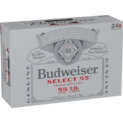 Budweiser Select 55 24pk Can