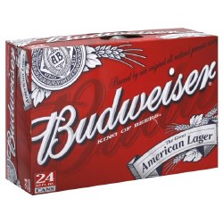 Budweiser 24pk Can