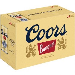 Coors Banquet 24pk Can