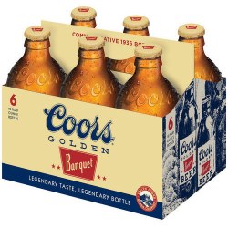 Coors Banquet 6 Pk Btl