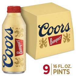 Coors Banquet 9pk 16z Alum