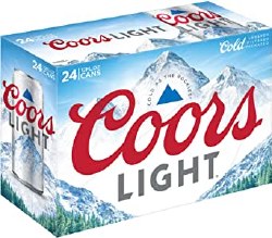 Coors Light 24pk Can