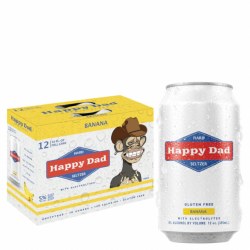 Happy Dad Banana 12pk Can