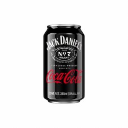 Jack Daniel's & Coca Cola 12oz