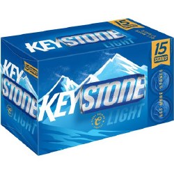 Keystone Light 15 Pk Can