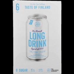 Long Drink Rtd Zero Sugar 6pk