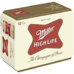 Miller High Life 12pk Can