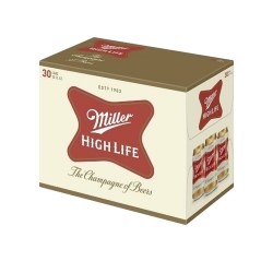 Miller High Life 30 Pk Cans