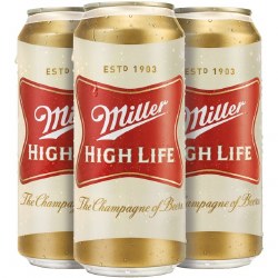 Miller High Life 4 Pk 16z Can