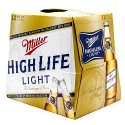 Miller High Life Lt 12pk Btl