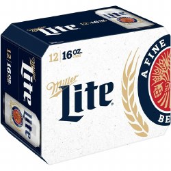 Miller Lite 12 Pk 16 Oz Cans