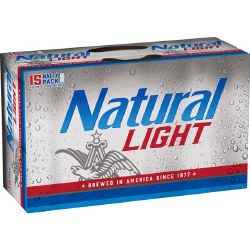 Natural Light 15 Pk Can