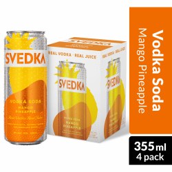 Svedka Pineapple Guava 4 Pk