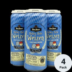 Tucher Helles Hefeweizen 4pk