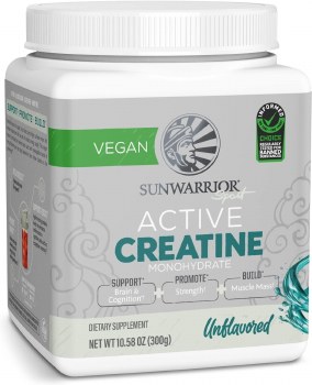 SUNWARRIOR Creatine, 600g, 120 Servings