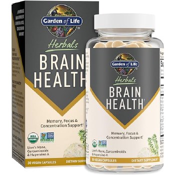 GARDEN OF LIFE Brain Health, 30 Capsules