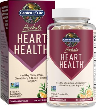 GARDEN OF LIFE Heart Health, 30 Capsules