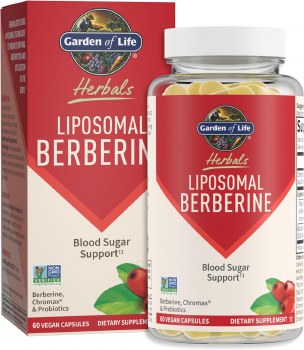 GARDEN OF LIFE Liposomal Berberine, 60 Capsules