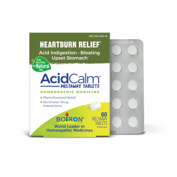BOIRON AcidCalm, 60 Meltaway Tablets