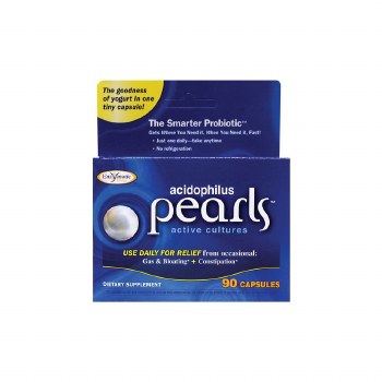 ENZYMATIC Acidophilus Pearls, 90 Capsules