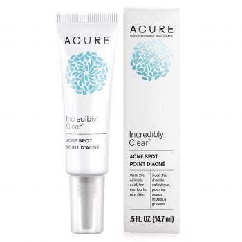 ACUREIncredibly Clear Acne Spot 0.50 Fl Oz Gel Skin Care