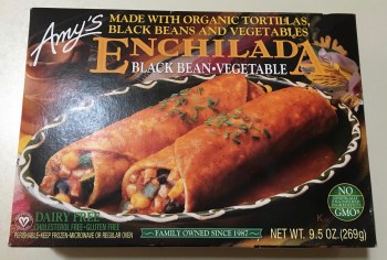 AMY'S Enchilada Black Bean Vegetable